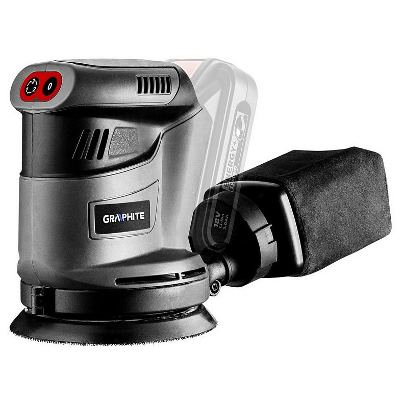 Шлифмашина эксцентриковая аккумуляторная GRAPHITE 58G014