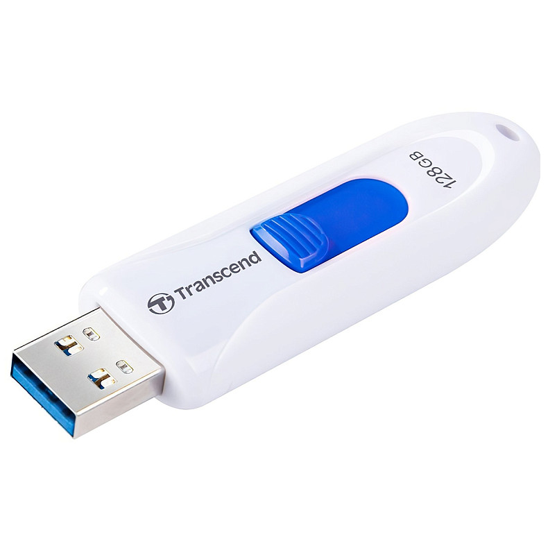 USB флеш-накопичувач Transcend JetFlash 790 128GB USB 3.0 White