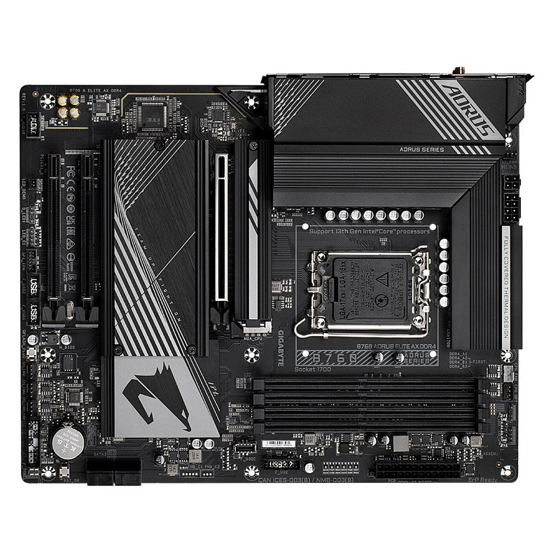 Материнська плата Gigabyte B760 Aorus Elite AX DDR4 Socket 1700