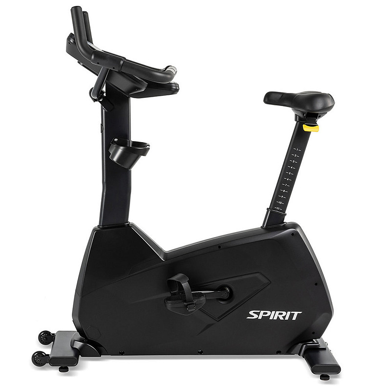 Вертикальный велотренажер мультимедийная 15,6 консоль Spirit CU800+ ENT