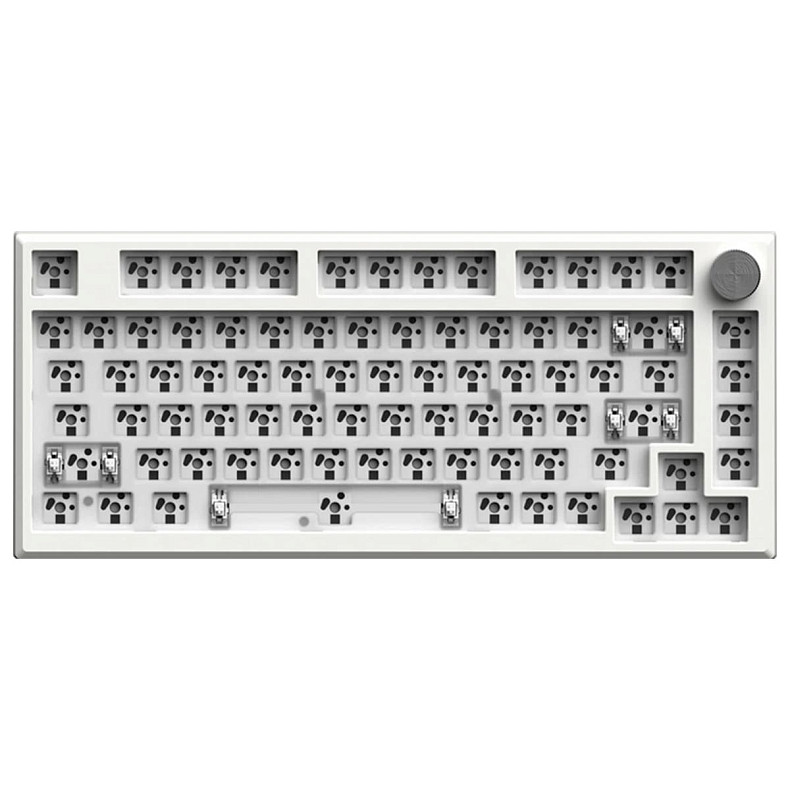 Клавиатура FL ESPORTS DIY-barebone MK750 White Three-Mode (MK750-4247)
