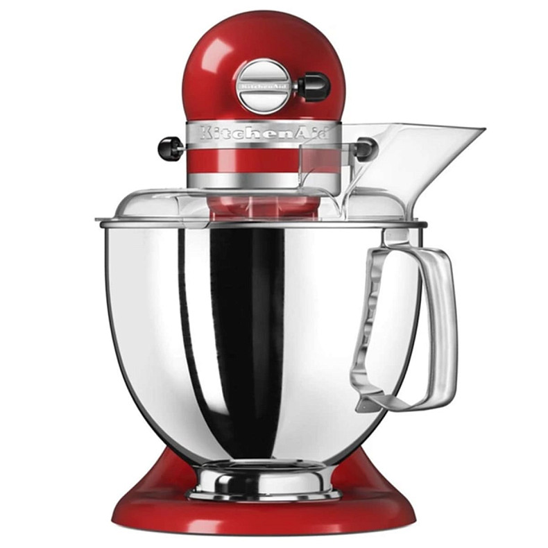 Кухонний комбайн KitchenAid Artisan 4,8 л 5KSM175PSEER з відкидним блоком червоний