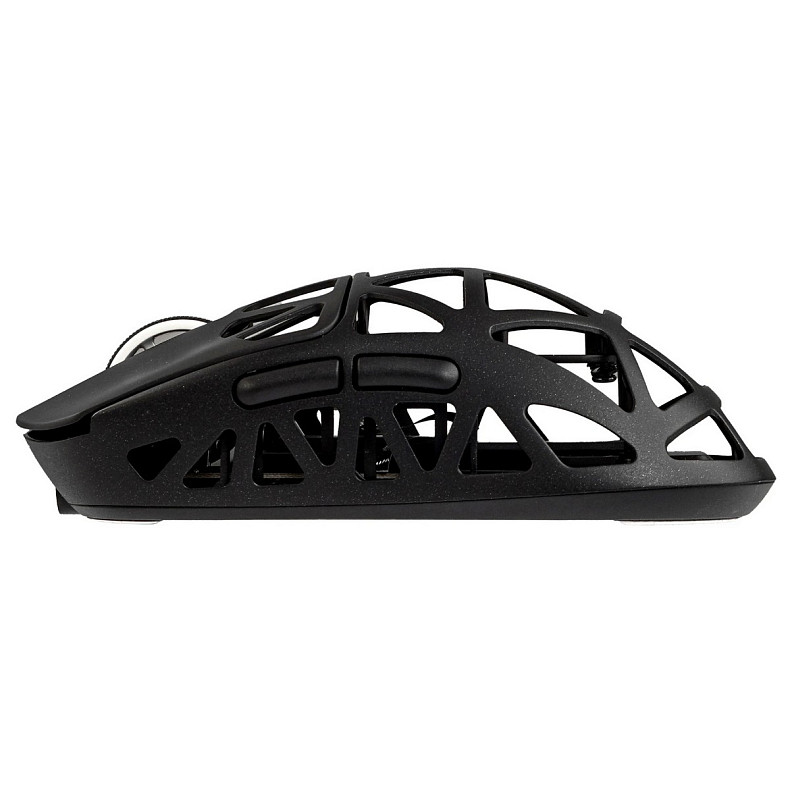 Мишка Attack Shark R2, Wireless/Bluetooth, 42000dpi, (PAW3950), 6кн., Black