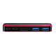 Адаптер Baseus Transparent Series Type-C to USB3.0/HDMI/Type-C Adapter Red (CAHUB-TD09)
