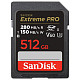 Карта памяти SanDisk SD 512GB C10 UHS-II U3 ??R280/W150MB/s Extreme Pro V60