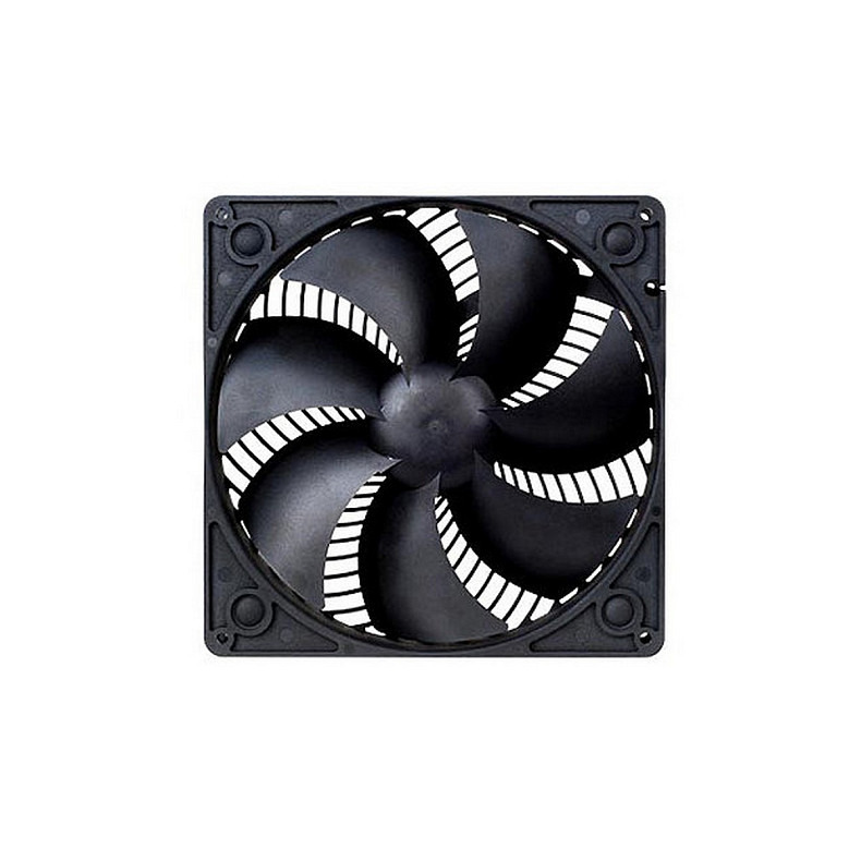 Корпусний вентилятор SilverStone Air Penetrator AP181, 180мм, 600-1200rpm, 3 pin, 15.9-30dBa, чорний