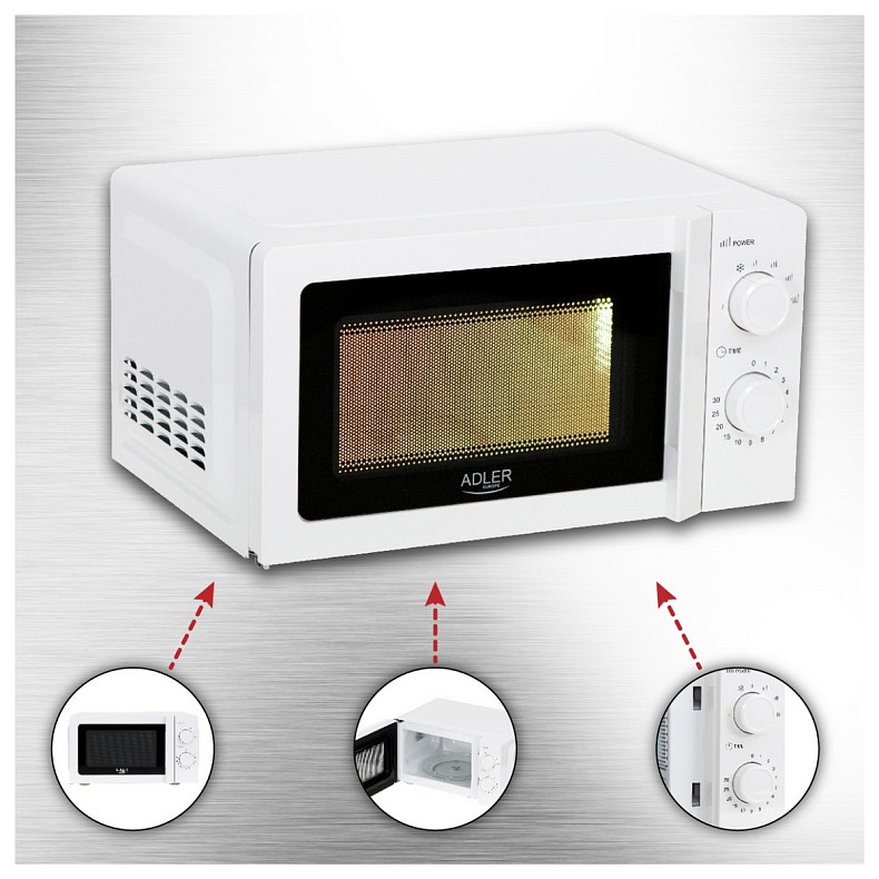 Мікрохвильова піч Adler AD 6205