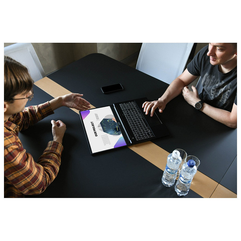 Ноутбук 2E Imaginary 15.6" FHD IPS AG, Intel i5-1335U, 16GB, F512GB, UMA, DOS, Черный