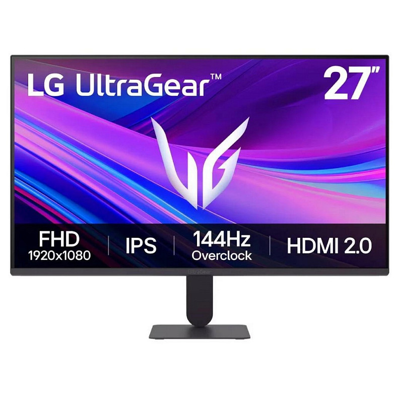 Монитор LG 27" 27G411A-B IPS 120Hz HDMI, DP, Audio, IPS 120Hz, 1ms, sRGB 99%, G-SYNC, FreeSync, HDR1