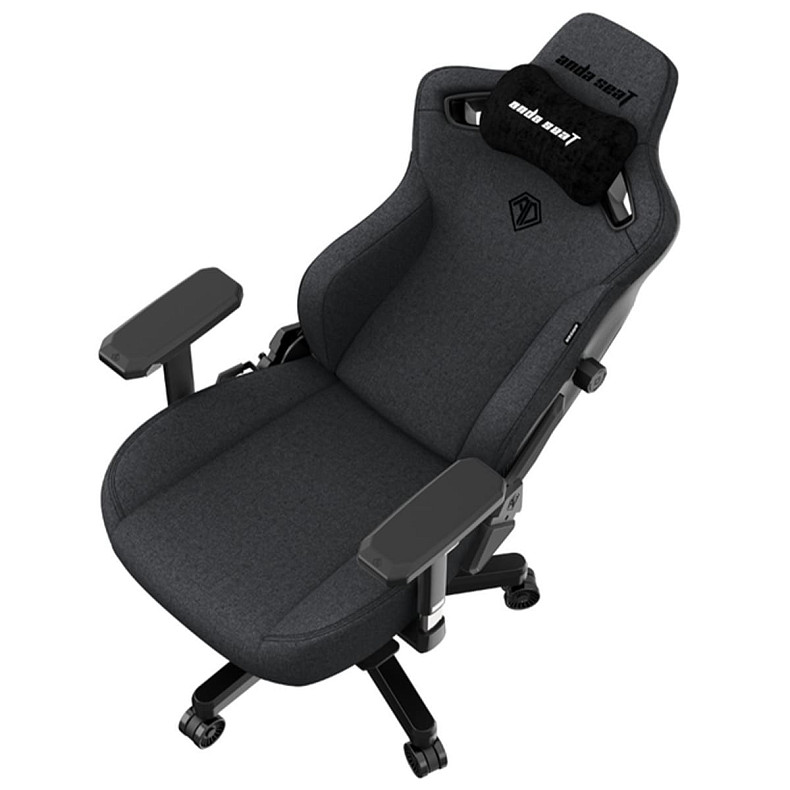 Крісло для геймерів Anda Seat Kaiser 3 Dark Gray Fabric Size XL (AD12YDC-XL-01-GB-CF)