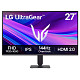 Монитор LG 27" 27G411A-B IPS 120Hz HDMI, DP, Audio, IPS 120Hz, 1ms, sRGB 99%, G-SYNC, FreeSync, HDR1