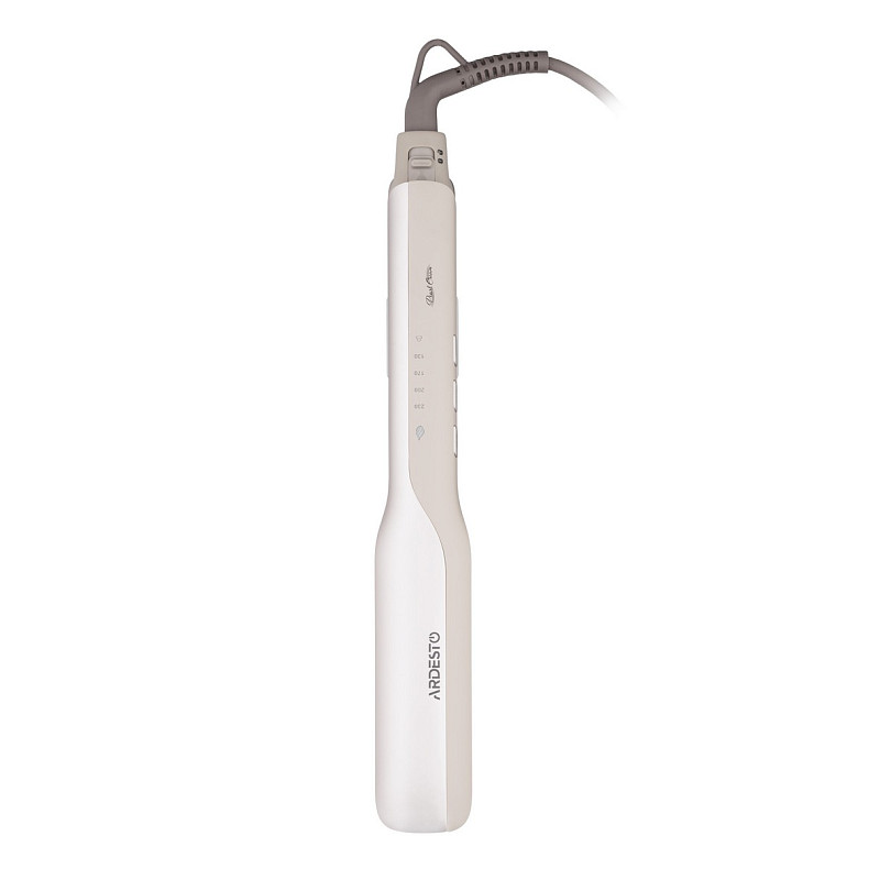 Випрямляч Ardesto Pearl Cream, 50Вт, 140-230C, кераміка, з функцією подачі пару, бежевий