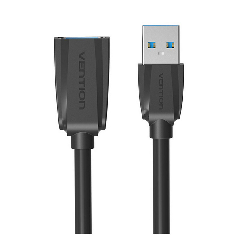 Кабель Vention OTG USB3.0 AF - USB3.0 AM, 3 m, Black (VAS-A45-B300)