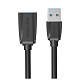 Кабель Vention OTG USB3.0 AF - USB3.0 AM, 3 m, Black (VAS-A45-B300)