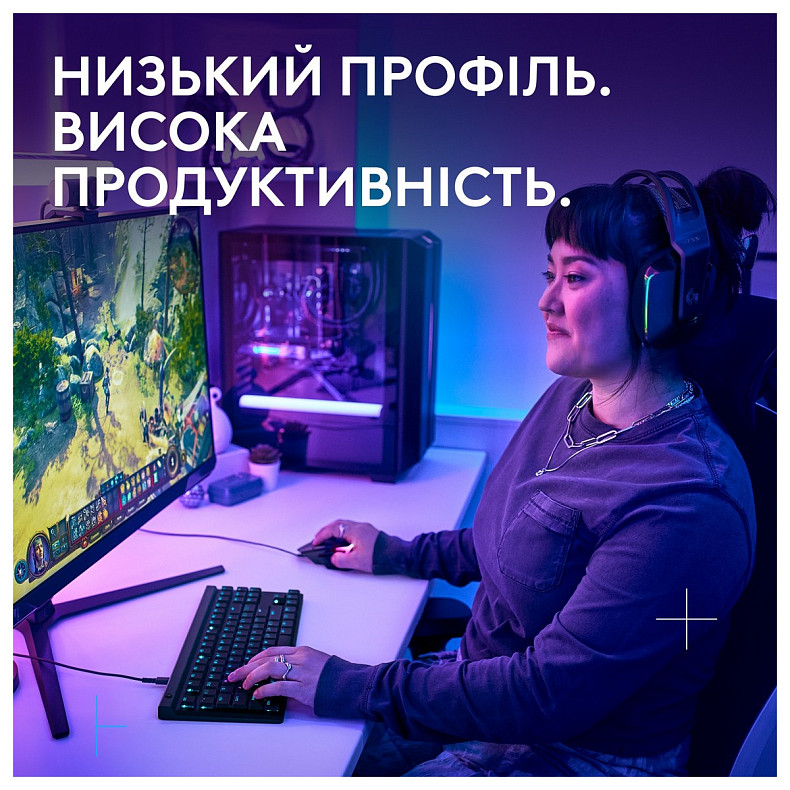 Клавіатура Logitech G515 TKL Black (920-012872)