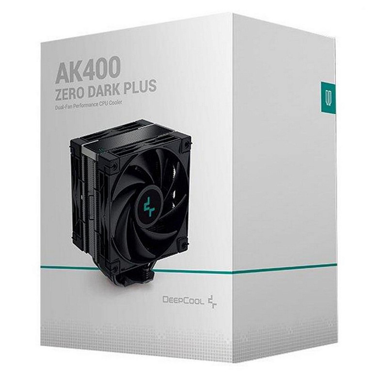 Процесорний кулер DeepCool AK400 Zero Dark Plus (R-AK400-BKNNMD-G-1)