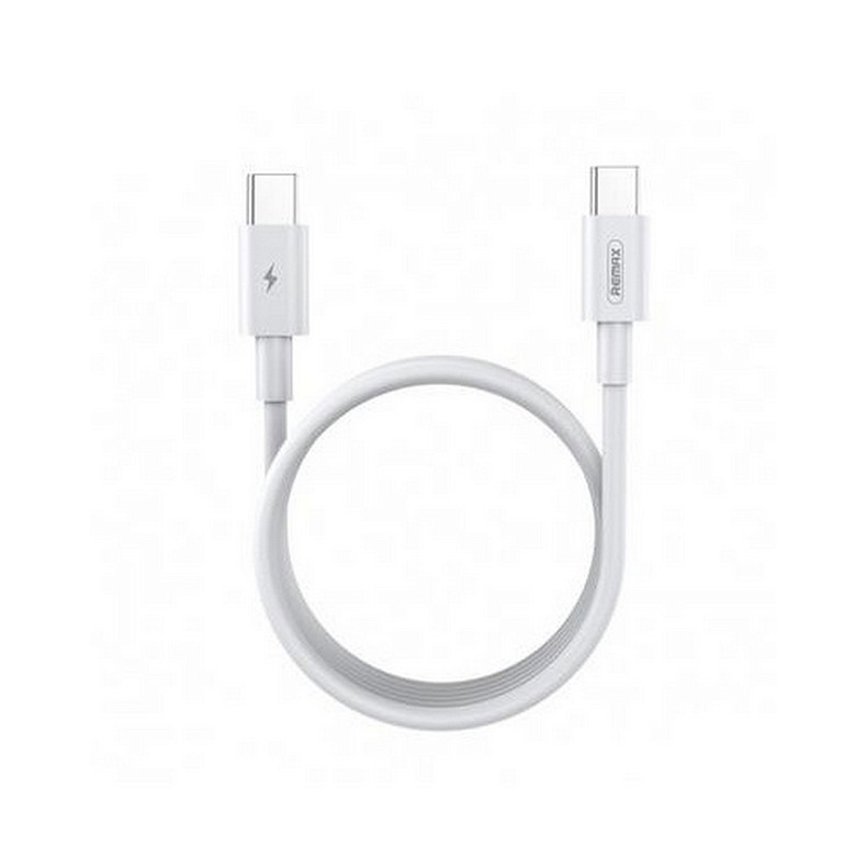 Кабель Remax RC-183 USB Type-C-USB Type-C Marlik PD 100W, 2м White (6954851205906)
