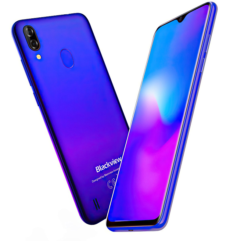 Смартфон Blackview A60 Pro 3/16GB Dual SIM Gradient Blue (6931548305781)