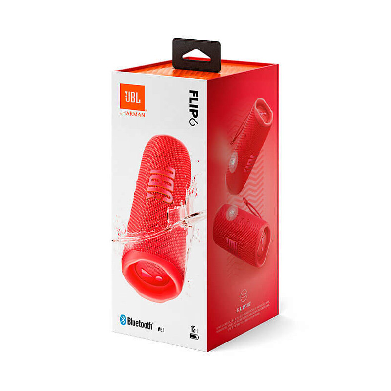 Акустика JBL Flip 6 Red (JBLFLIP6RED)