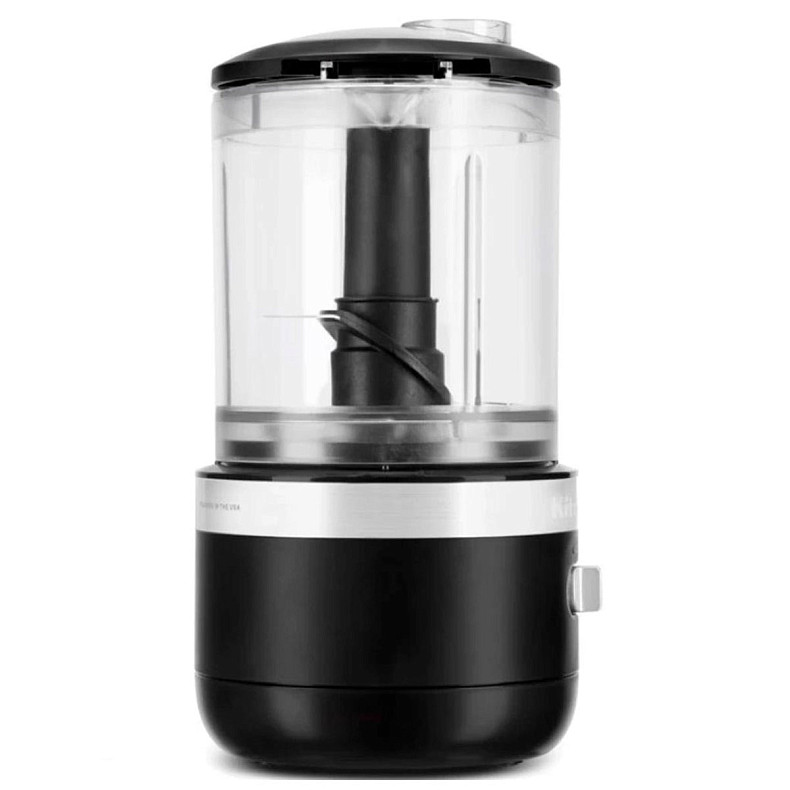 Кухонний мінікомбайн KitchenAid 5KFCB519EBM бездротовий матовий чорний