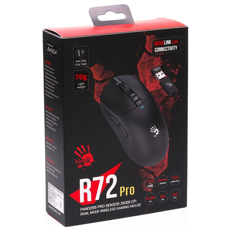 Миша Bloody R72 Ultra (Black)