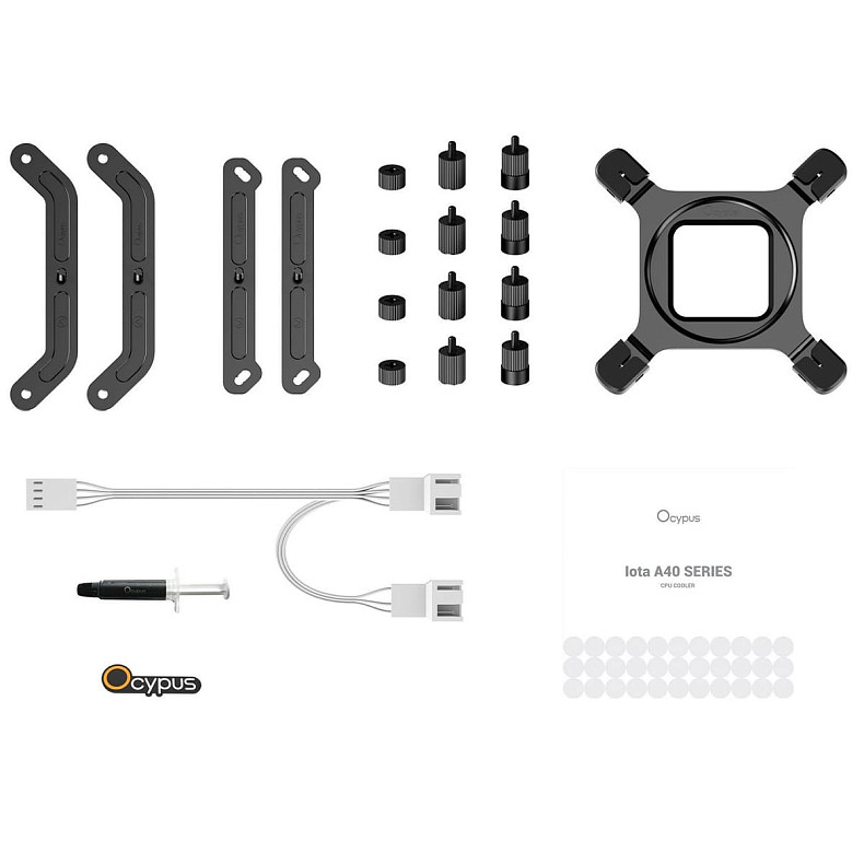 Система охлаждения Ocypus IOTA A40 WH DUAL FAN (IOTA-A40-WH2NNWD00X-GL)