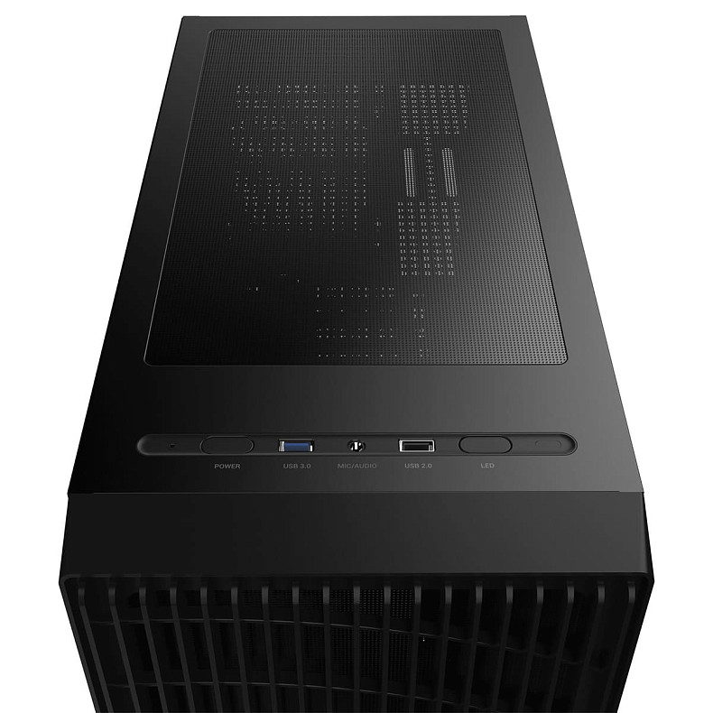 Корпус Ocypus GAMMA C70 W/O PSU, BK ATX (GAMMA-C70-BKG000XX-GL)