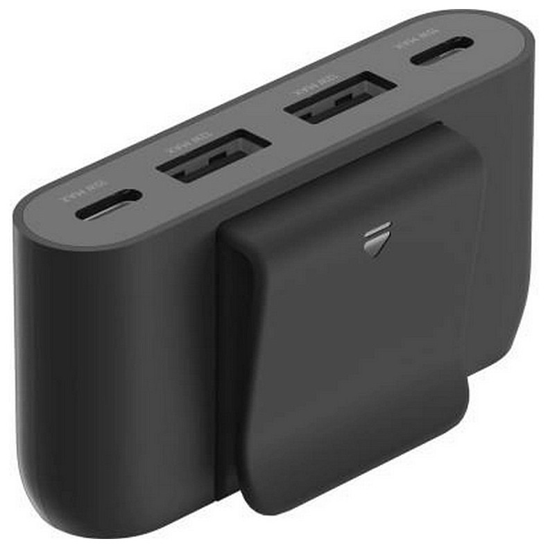 Адаптер Belkin BoostCharge 4-Port USB Power Extender Black (BUZ001BT2MBKB7)