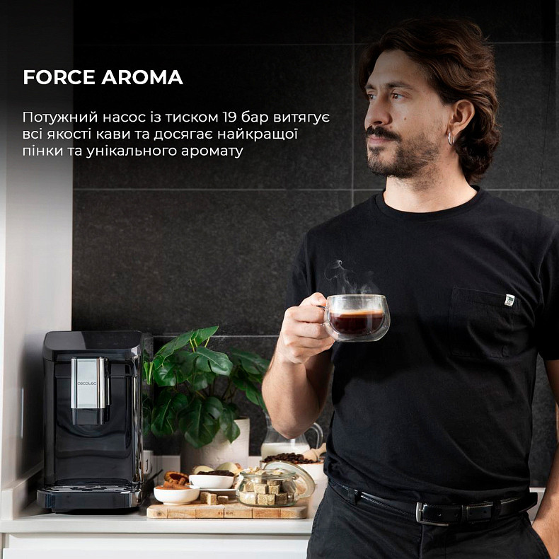 Кофемашина CECOTEC Cremmaet Macchia Black