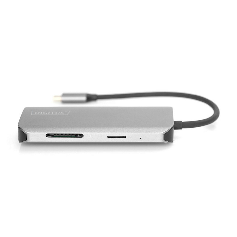 Док-станція DIGITUS USB-C, 8 Port (DA-70884)