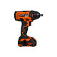Гайковерт ударний акумуляторний Tekhmann TIW-300/i20 kit 20В АКБ 1x2А·год 300Нм 2800об·хв 1.2кг