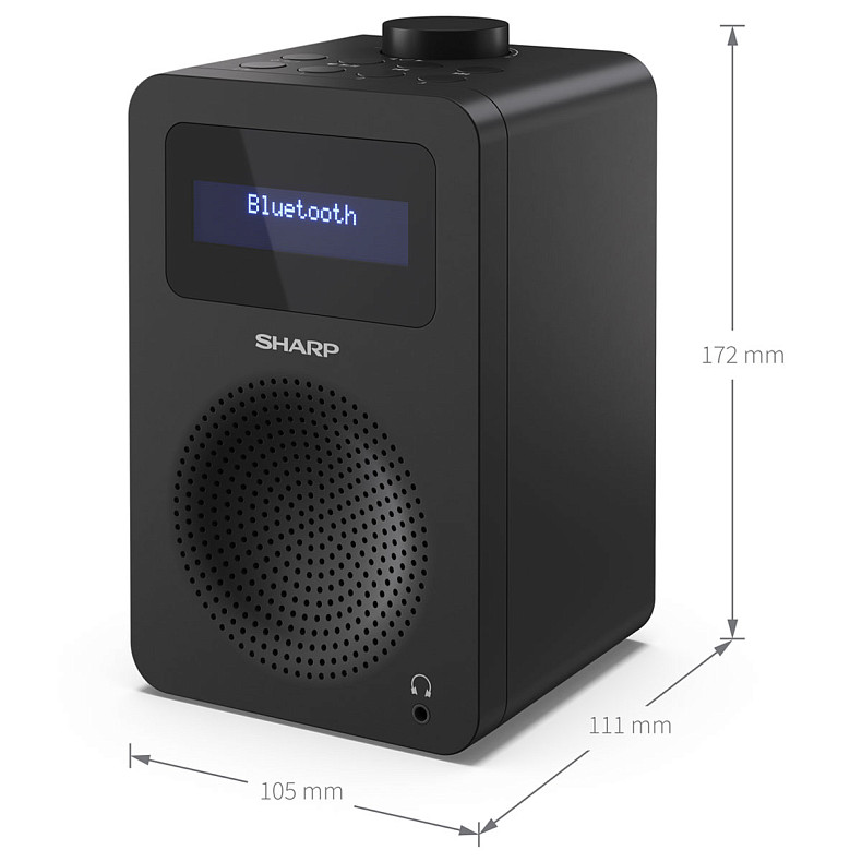 Радиоприемник Sharp DR-430 Black