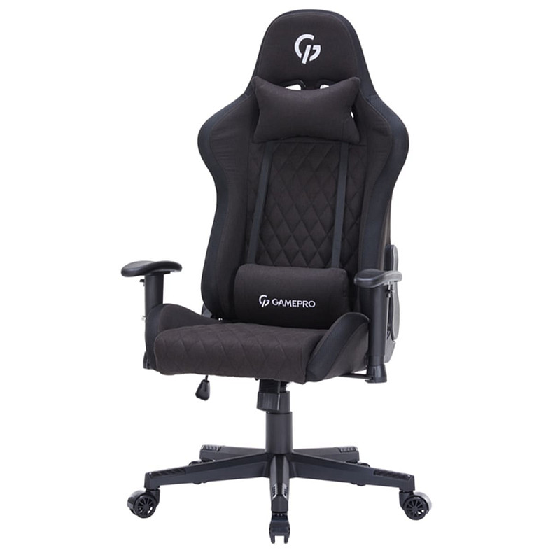 Крісло для геймерів Gamepro GC700FB RGB Fabric Black