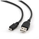 Кабель Cablexpert USB - micro USB V 2.0 (M/M), 1 м, черный (CCP-mUSB2-AMBM-1M)