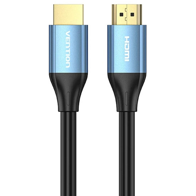 Кабель HDMI M-M, 2.0 м, V2.0, 4K 60Гц, Aluminum Alloy Blue Vention