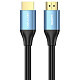 Кабель HDMI M-M, 2.0 м, V2.0, 4K 60Гц, Aluminum Alloy Blue Vention