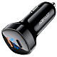 Автозарядка 2xUSB 66W (USB-C + USB-A) B4 with digital display Acefast