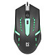 Мышка Defender Hit MB-601, 4 кн. 1200 dpi, 7 цв. подсветки