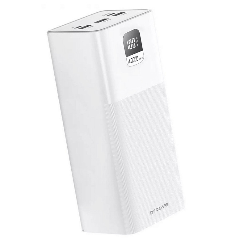Универсальная мобильная батарея Proove Giant 100W 40000mAh White (PBGI99320002)