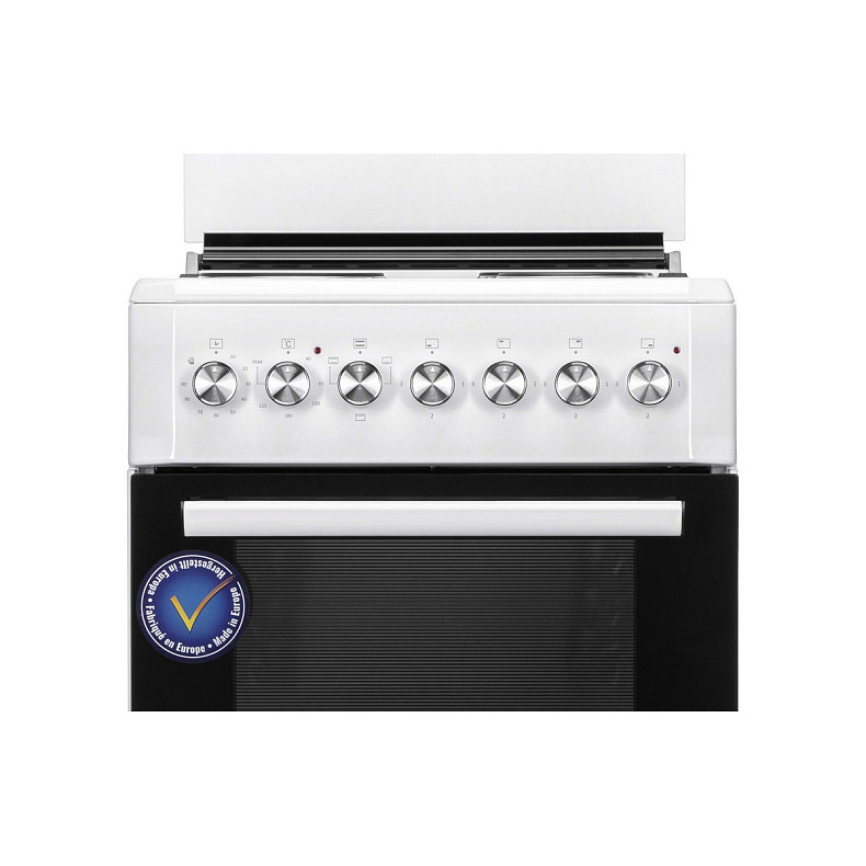 Плита ARDESTO электрическая, 53л, 60x60см, подсветка, белый