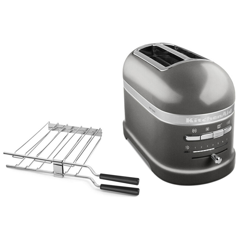 Тостер KitchenAid Artisan 5KMT2204EMS срібний медальйон