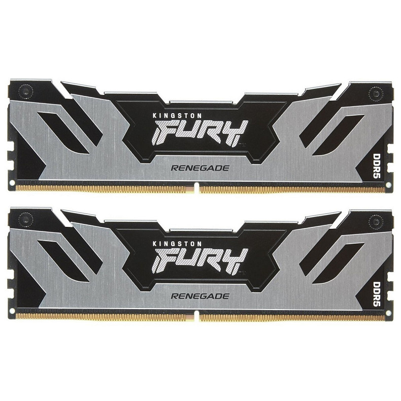 ОЗУ DDR5 2x48GB/6400 Kingston Fury Renegade Silver (KF564C32RSK2-96)