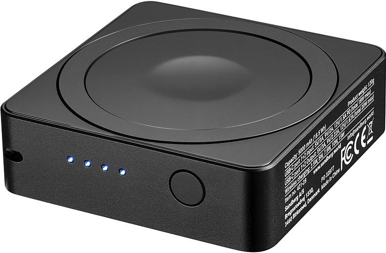 УМБ Sandberg Magnetic Wireless 5000mAh 20W PD, 2xUSB-C, QI-15W for Apple watch and Airpods