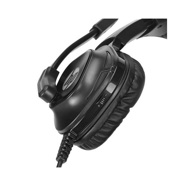 Гарнитура HP DHE-8002 Gaming, Red LED, Black