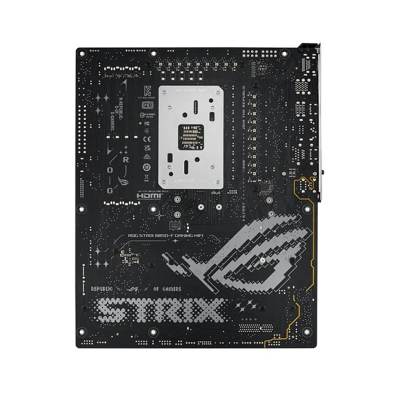 Материнская плата ASUS ROG STRIX B850-F GAMING WIFI sAM5 B850 4xDDR5 M.2 HDMI DP USB BT ATX