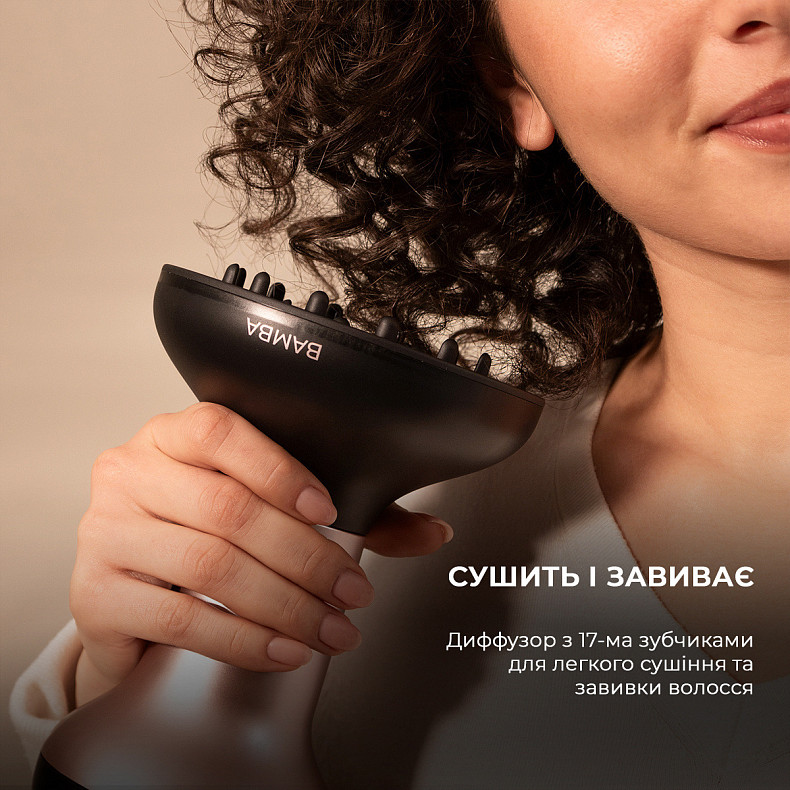 Фен CECOTEC Ionicare MagiCurls Black (CCTC-04416)