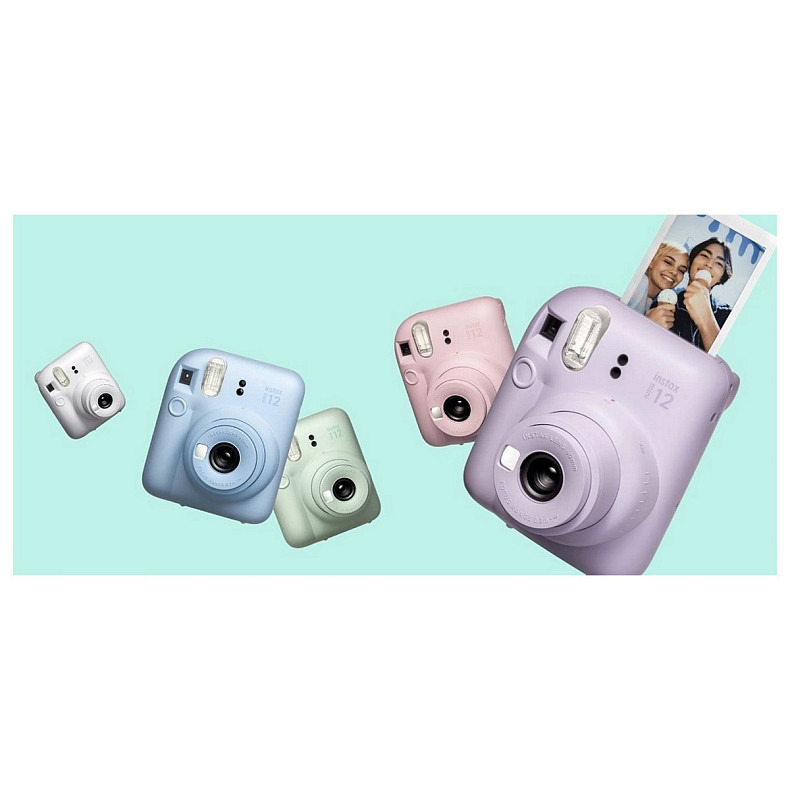 Фотокамера миттєвого друку INSTAX Mini 12 BLUE