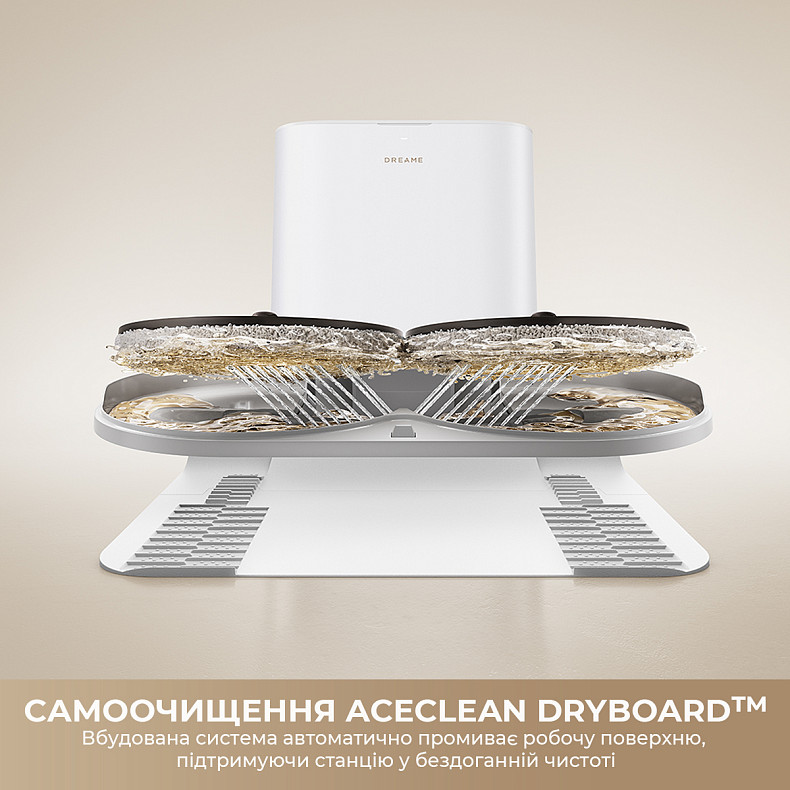 Робот-пылесос моющий Dreame L50s Pro Ultra White
