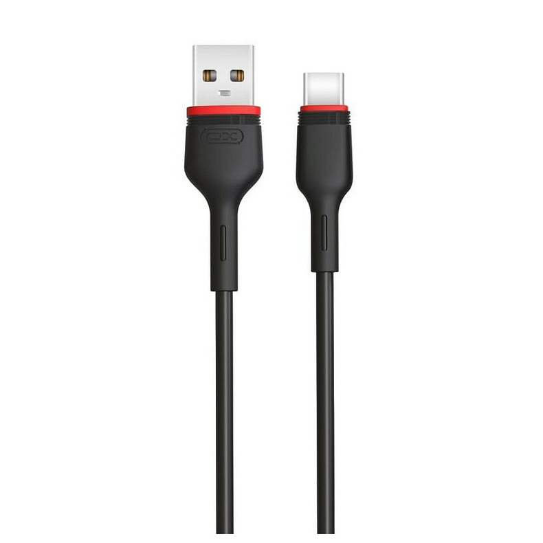 Кабель XO NB-P171 USB - USB Type-C (M/M), 2.4A 1 м Black (6920680873685)