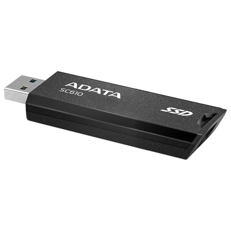 Портативный SSD ADATA SC610 1TB USB 3.2 550/500MB/s Black